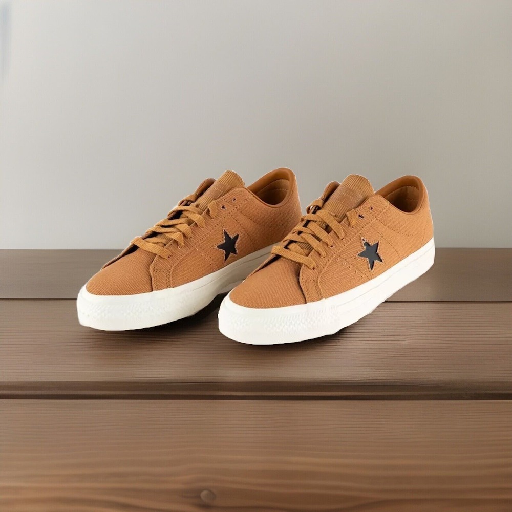 Converse One Star Pro Ox Raw Sugar A06805C Unisex Adults Size Men 8 Womens 9.5